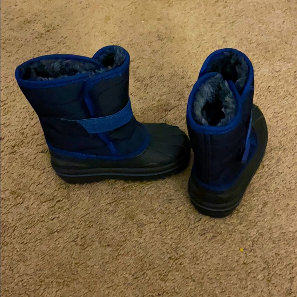 Toddler fur insulated Snow boots